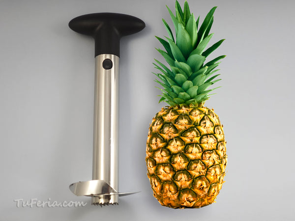 Pelador de piña de acero