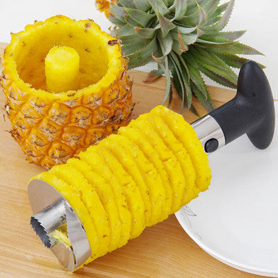 Pelador de piña de acero
